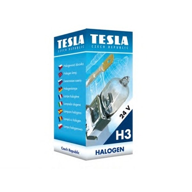 Автолампа Tesla H3 24V 70W PK22s B10302