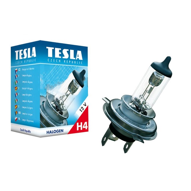 Avtomobil chiroqchasi Tesla H4 12V 60/55W P43t B10401