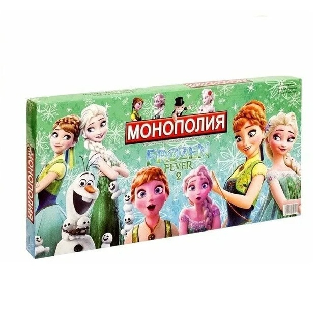 Stol o‘yinlari bolalar monopoliyasi Frozen Fever2