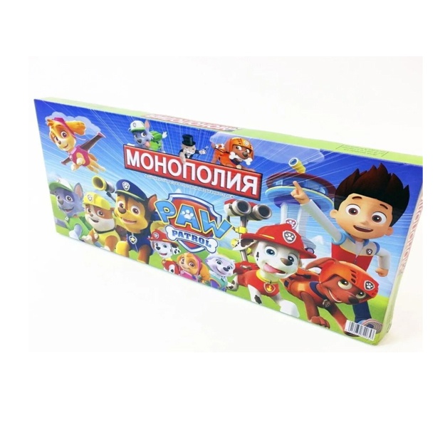 Stol o‘yinlari bolalar monopoliyasi Paw Patrol