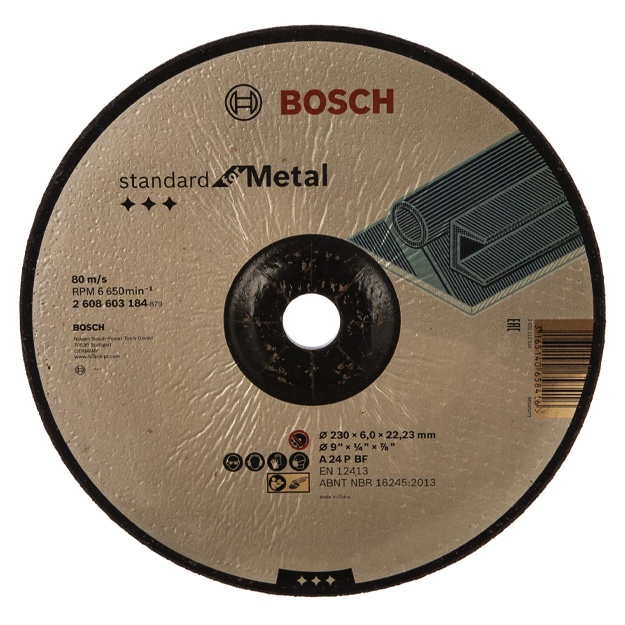 Metallni silliqlash diski Bosch A24P-BF 230x6mm