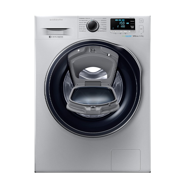 Kir yuvish mashinasi Samsung  WW80K6210RS/LD  (8 kg) Kumush