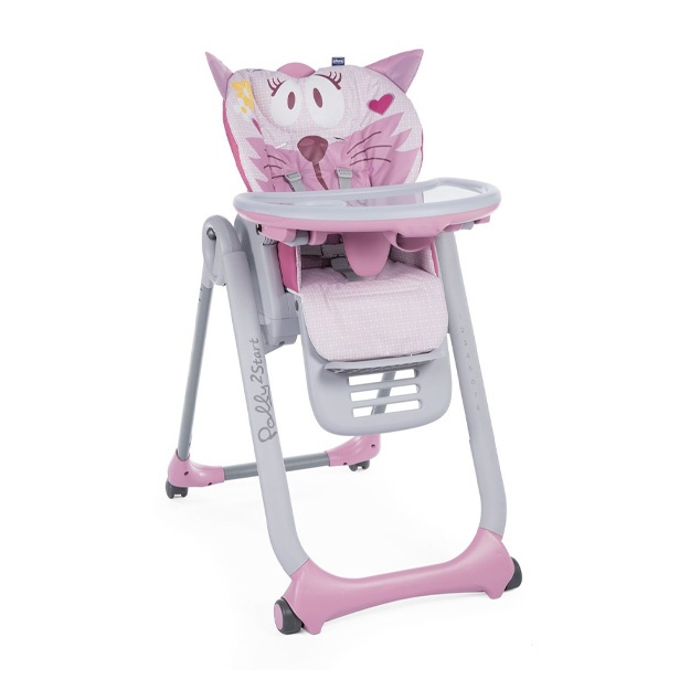 Chicco Polly2Start ovqatlanish kursisi(0118908) Pink
