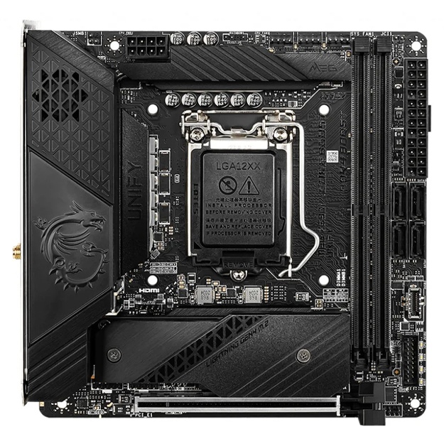 Материнская плата MSI Meg Z590I Unify wifi DDR4