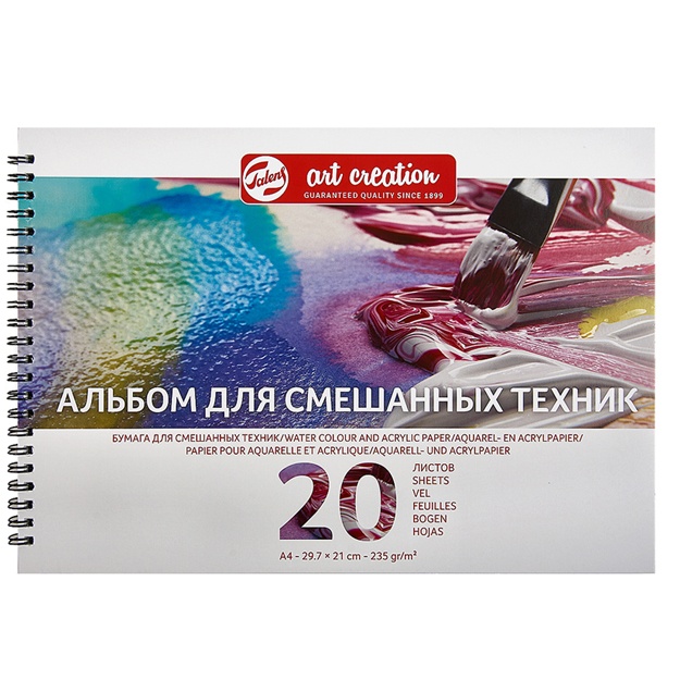 Rang bilan ishlash uchun albom A4 20 varaq (TAC931715)