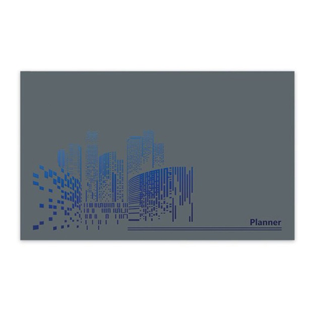Rejalar uchun bloknot 220*135mm 192varaq (43249) Qora