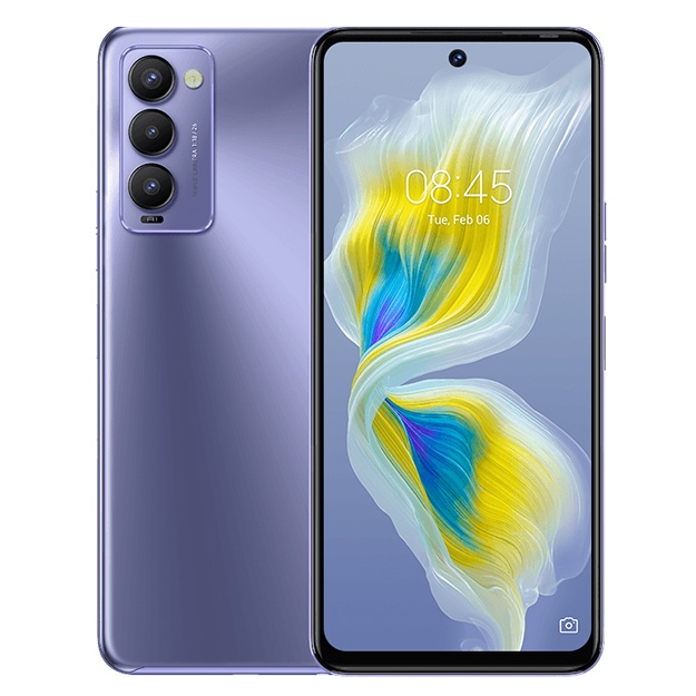 Tecno Mobile Camon 18 6/128 GB Binafsha rang iris