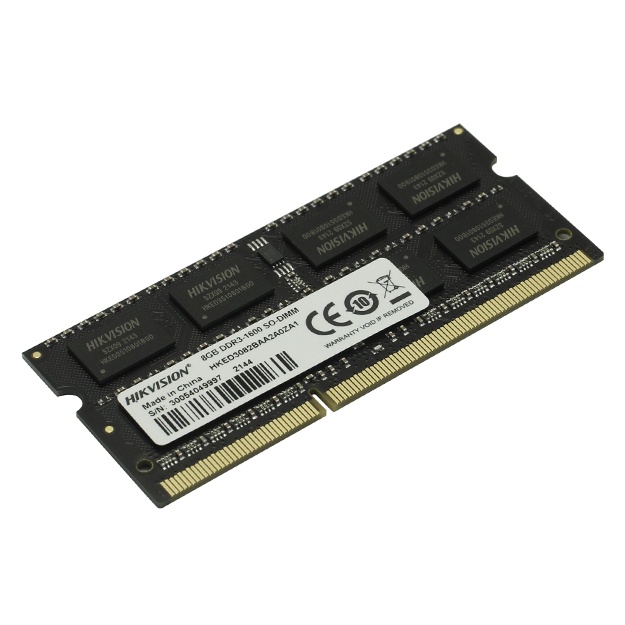 Operativ xotira Hikvision SO-DIMM 8GB 1600Mhz DDR3 (HKED3082BAA2A0ZA1/8G)