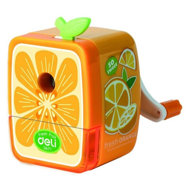 Qalam uchun ochqich Deli (0671) Apelsin