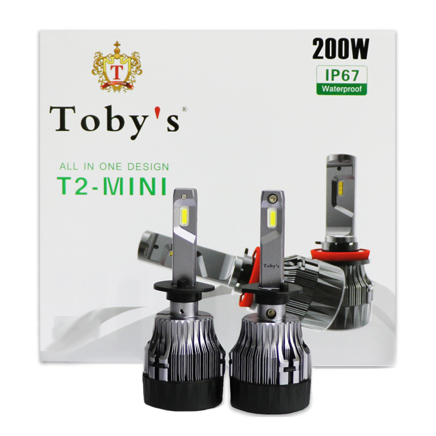 Avtomobil lampalari Toby's T2 mini H3