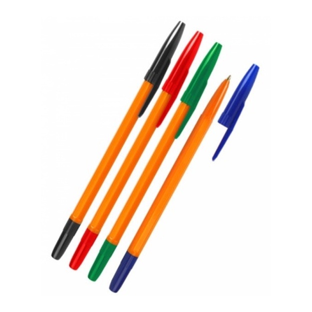 Sharikli ruchka to‘plami Stamm "511 Orange", 4 ta, 4 xil rangli, 1,0mm