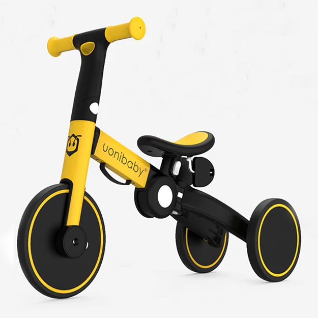 uch g‘ildirakli velosiped UONIBABY 4-In-1 Kids Trike