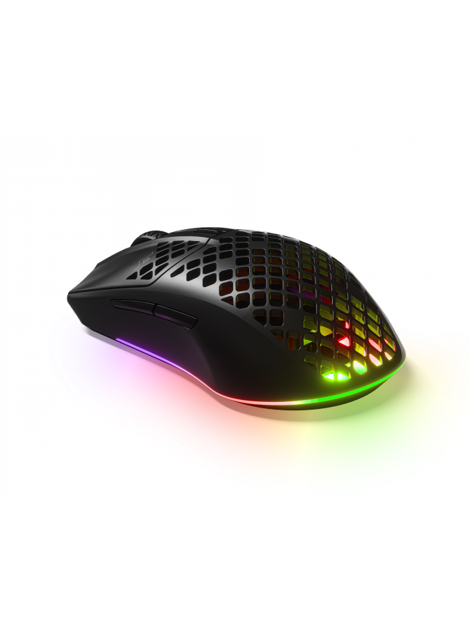 SteelSeries AEROX 3 Onyx-dan o‘yin sichqonchasi (62612) Wireless