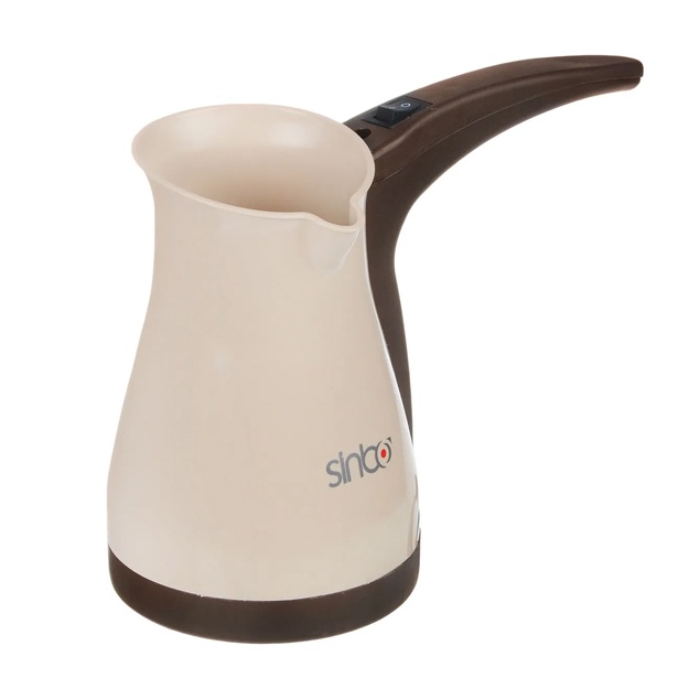Elektr turk qahva mashinasi Sinbo SCM-2928 Qaymoq rang, jigarrang