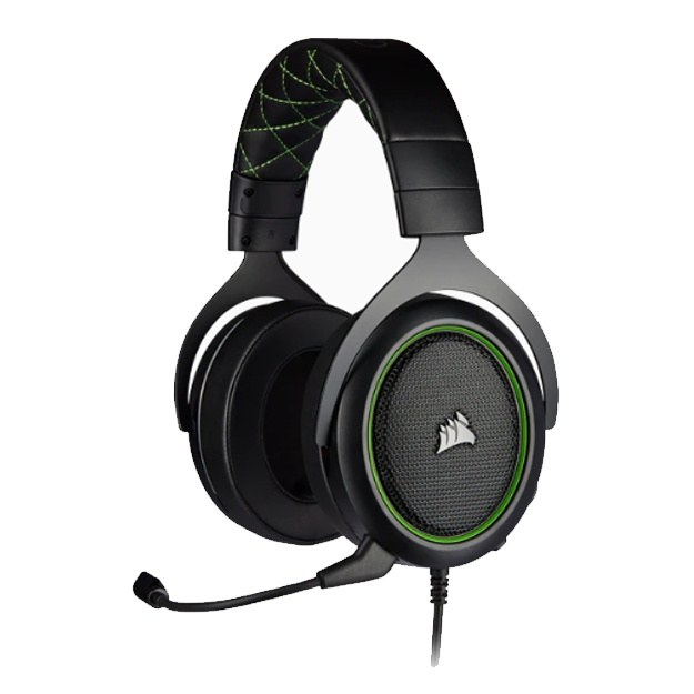 Компьютерная гарнитура Corsair HS50 Pro Stereo - Green (CA-9011216-EU)