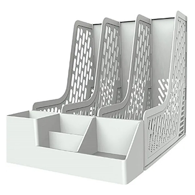 Tovoqlar vertikal Deli 00112 3 dona kulrang