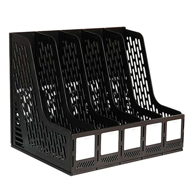 Tovoqlar vertikal Deli 9838 5 dona qora