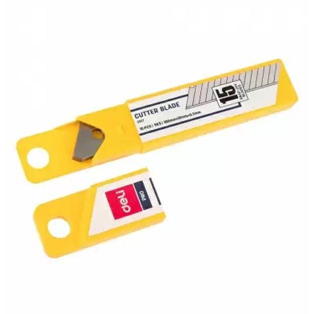 Ish yuritish pichog‘i Lezviya Deli 18 mm, 10 sht