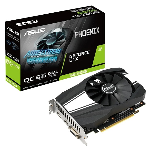 Видеокарта Asus Phoenix GeForce GTX1660S OC 6GB GDDR6 (90YV0DT0-M0NA00)
