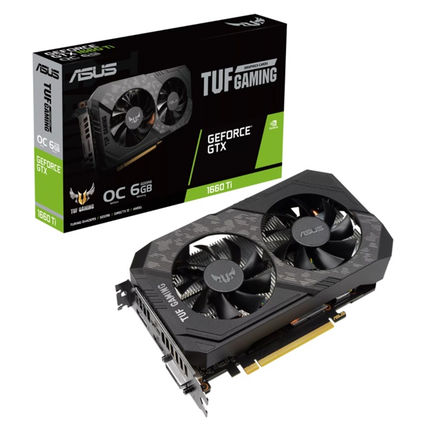 Videokarta Asus Tuf Gaming GeForce GTX1660Ti EVO OC 6GB GDDR6 (90YV0CT7-M0NA00)