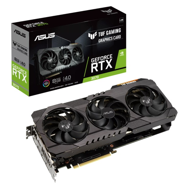 Videokarta Asus Tuf Gaming RTX3070 V2 8GB GDDR6 (90YV0FQJ-M0NA00)