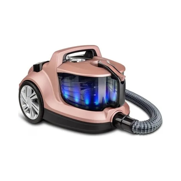 Пылесос без мешка для пыли Fakir Veyron Turbo XL 750W - Розовый