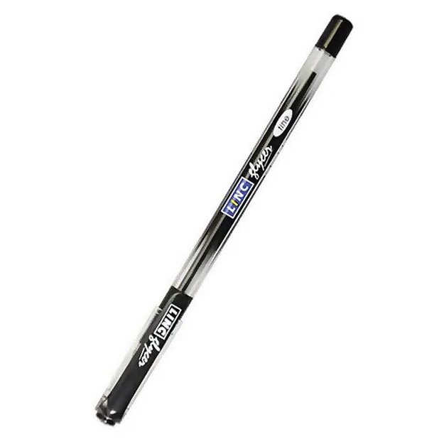 Sharikli ruchka Linc Glycer, 0,7 mm, qora
