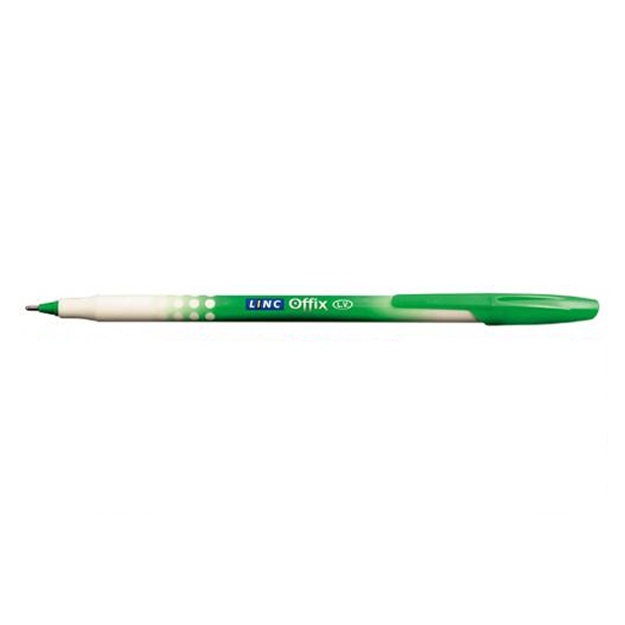 Sharikli ruchka Linc Offix, 1mm yashil