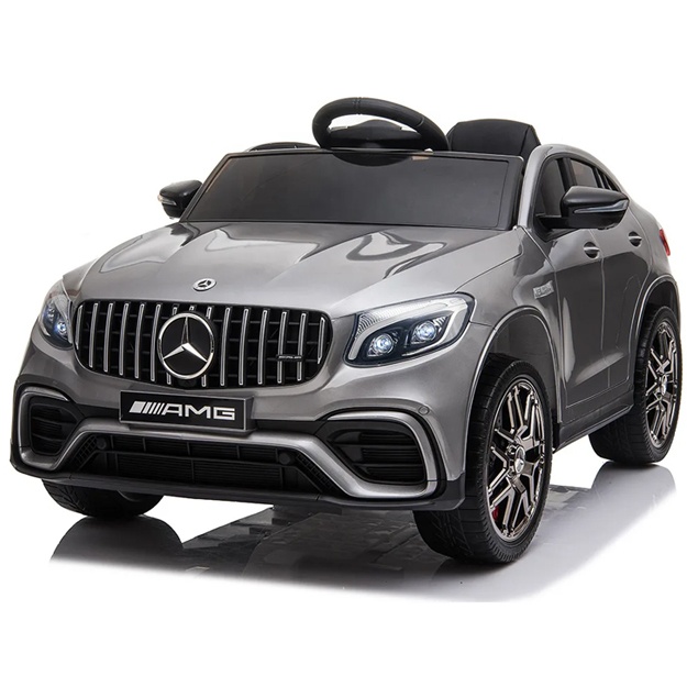 Bolalar yelektromobili Mercedes-Benz GLC63S 2 o‘rinli kulrang