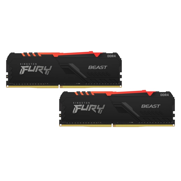 Operativ xotira Kingston DIMM 16GB 3000Mhz DDR4 RGB (KF430C15BBAK2/16)