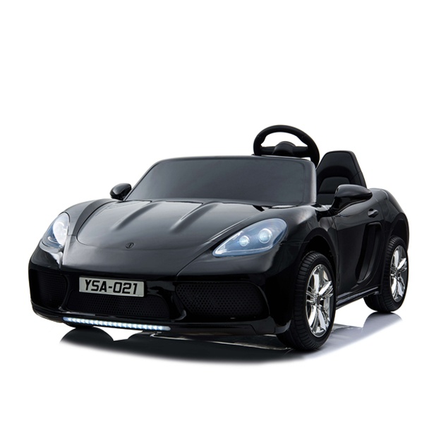 Bolalar elektromobili Porshe Cayman YSA021 Qora