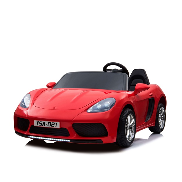 Bolalar elektromobili Porshe Cayman YSA021 qizil