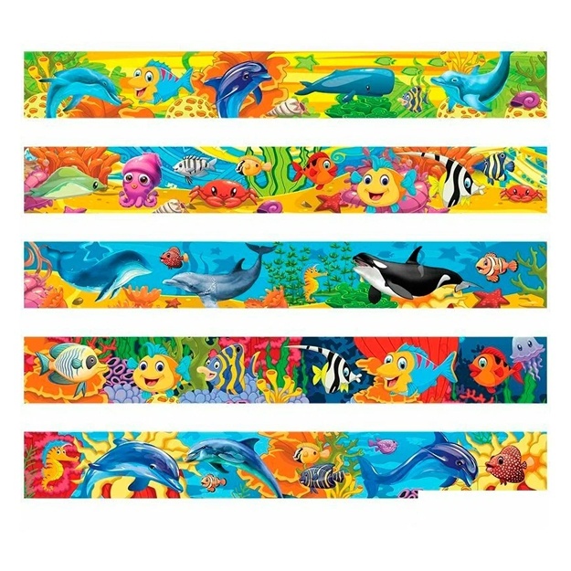 Kitoblar uchun magnitli xatcho‘p 25*200mm ArtSpace «Dengiz aholisi» (243761)