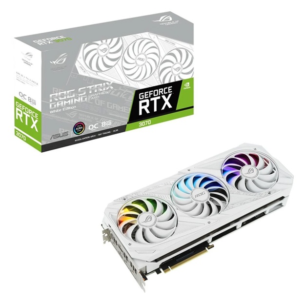 Videokarta Asus Rog Strix GeForce RTX3070 OC V2 8GB GDDR6 (90YV0FR9-M0NA00)