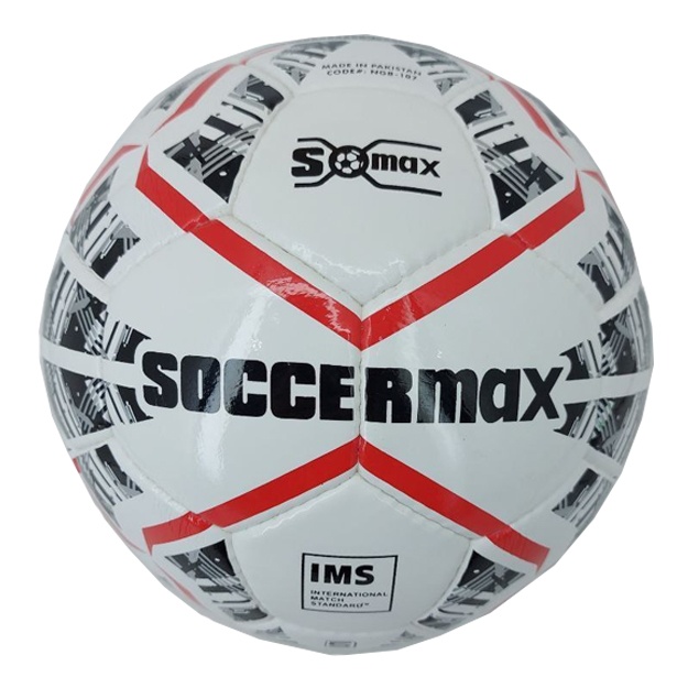 Futbol to‘pi Soccermax (1124) Qizil