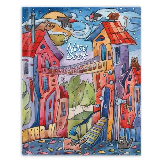 Yozuv daftarchasi Notebook A6+ Feniks+ 117x151mm 48varoq (48114)