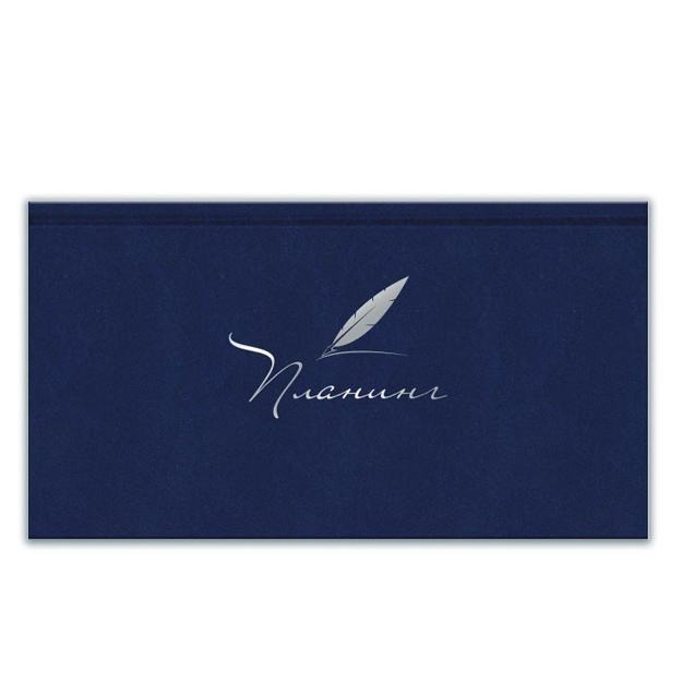 Rejalar uchun bloknot 170*95 mm 128 varaq (47826) Ko‘k