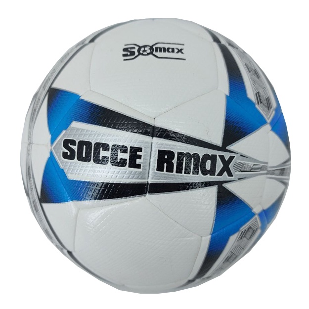 Футбольный мяч Soccermax 1400 MAX Голубой / белый