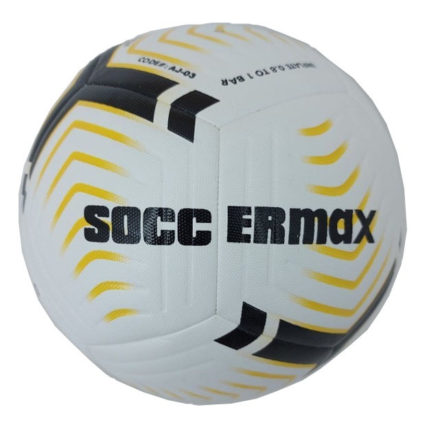 Futbol to‘pi Soccermax (AJ-03) beliy /jeltiy