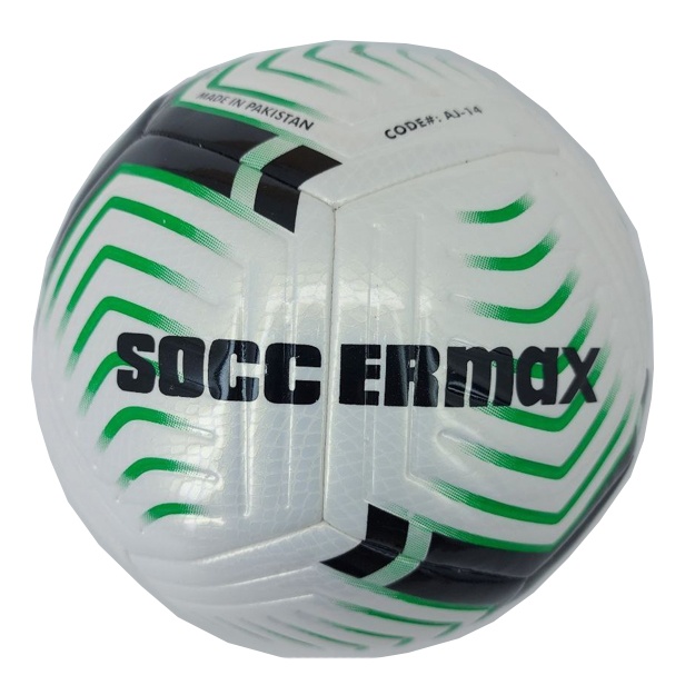 Futbol to‘pi Soccermax (AJ-14) zelyoniy / beliy