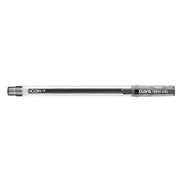 Gel ruchka Claro Teen Gel, 0,6 mm Qora