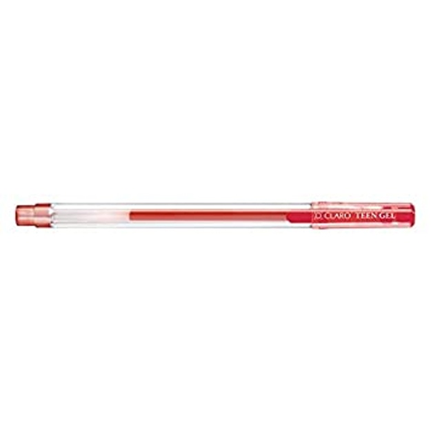 Gel ruchka Claro Teen Gel, 0,6 mm Qizil