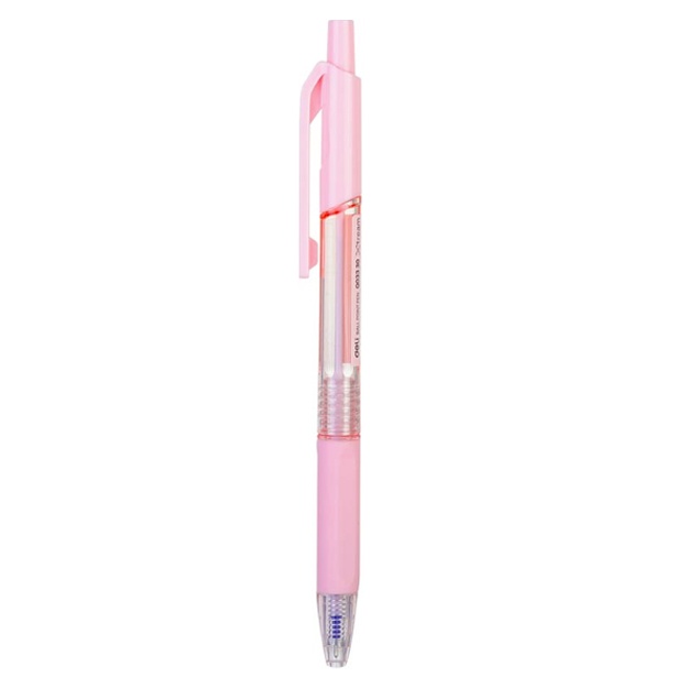 Sharikli ruchka Deli Q199, 0,7 mm, ko‘k siyoh Pushti