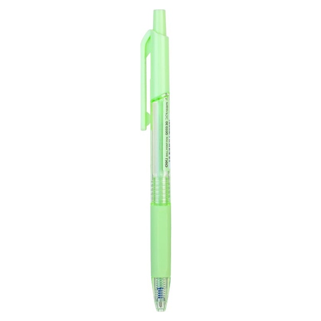 Sharikli ruchka Deli Q199, 0,7 mm, ko‘k siyoh yashil
