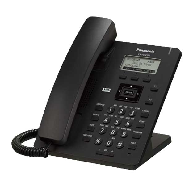 Проводной SIP-телефон KX-HDV100RUB Чёрный