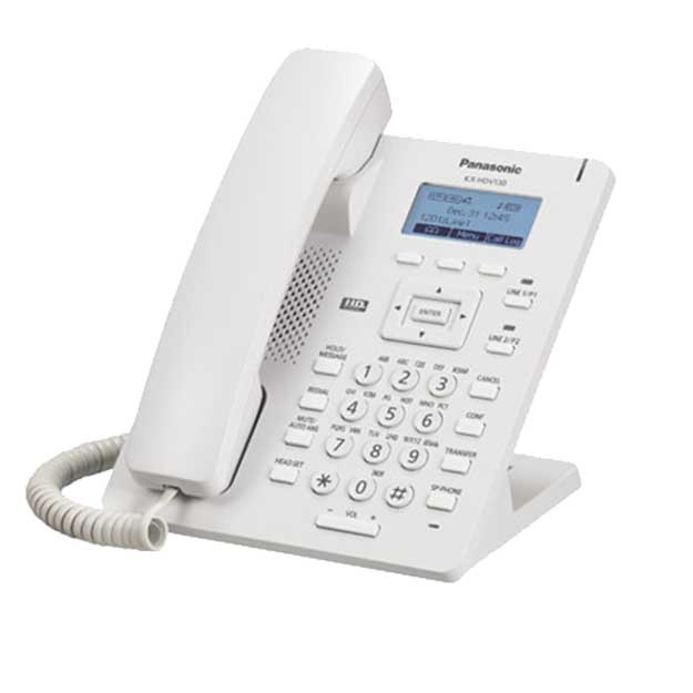 Simli SIP telefon KX-HDV130RU Oq
