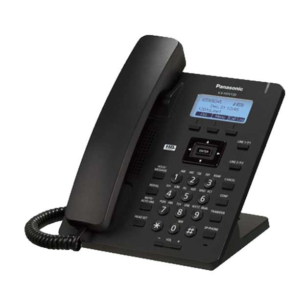 Проводной SIP-телефон KX-HDV130RUB Чёрный