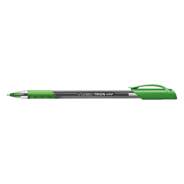 Шариковая ручка Claro Trion Grip, 1,0мм Зелёный