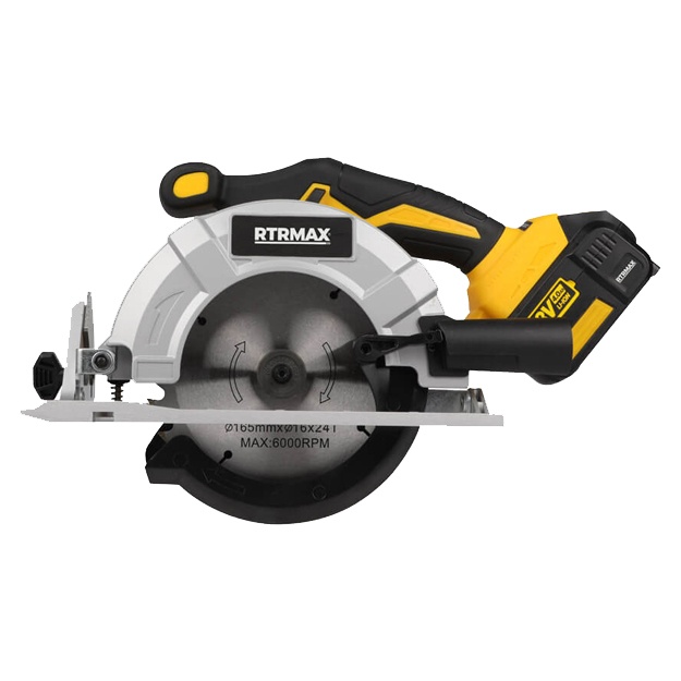 Akkumulyatorli dumaloq arra RTRMAX RTX2038