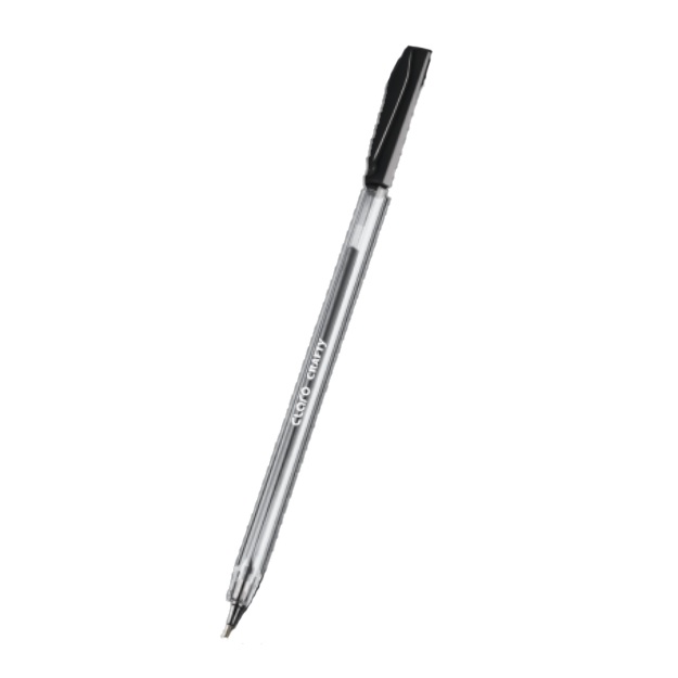 Sharikli ruchka Claro Crafty, 1,0 mm Qora